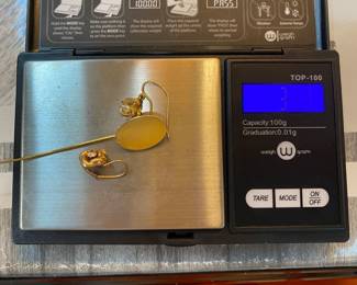 #103 - $85 - 14kt gold tested misc 3 pieces 3.40gr 