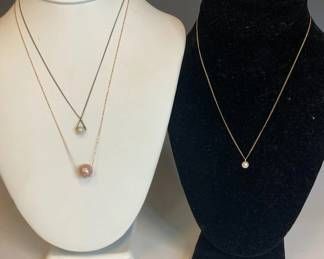 14k Rose Gold And Pink Pearl Pendant Necklace And More Pearl Jewelry