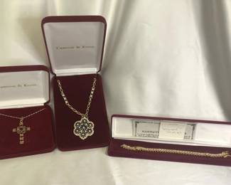 Camrose Kross Reproduction Jackie Kennedy Necklaces And Bracelet