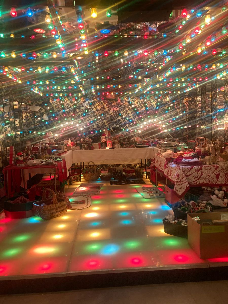 Christmas Boutique on Disco Dance Floor