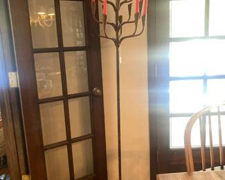 Hand Forged Iron Candelabra 