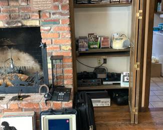 Electronics, CD's, Vinyl records, Sony CD player