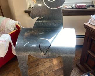 Metal Ram Chair