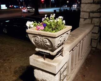 2 of 2 Cement pots only