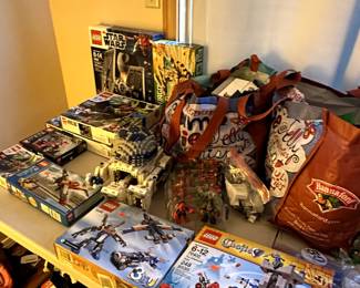 Old legos, practically brand new and in box