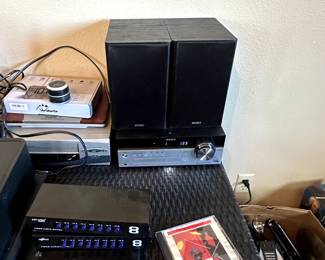 Sony Small Receiver w/ Speakers ( model number cmt-sbt100 )