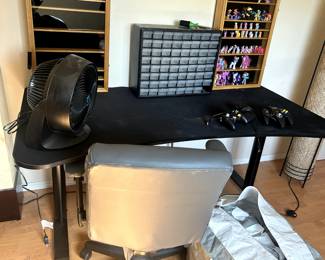 Black Gamer Desk