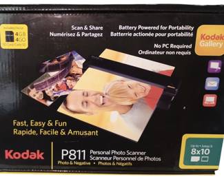 NEW Red Kodak P811 Personal Photo Scanner