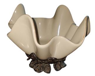 Arthur Court Ceramic Bowl Stand