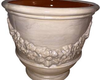 Glazed Stoneware Planter
