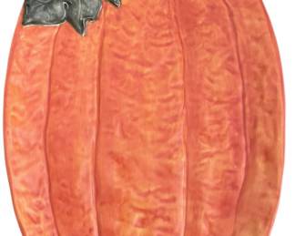 Enesco Pumpkin Platter