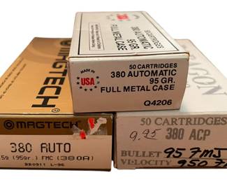 380 Auto 95 Gr Ammunition