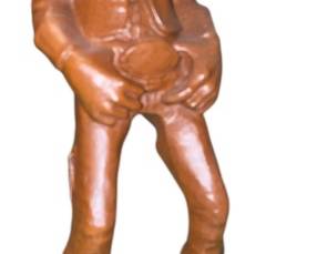 Vintage Red Mill Cowboy Statue