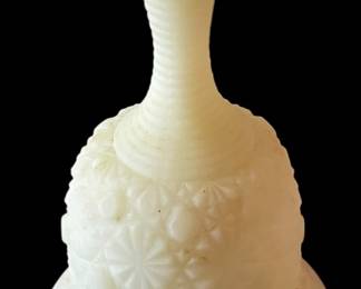 Fenton Uranium Glass Bell