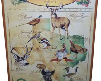 Lone Star Beer Framed Wall Art