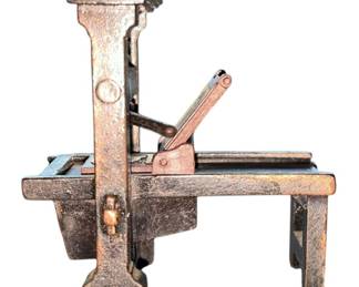 Die Cast Printing Press Pencil Sharpener