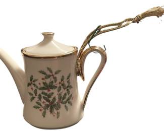 Lenox Holiday Teapot Ornament