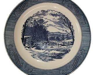 Vintage Currier Ives Platter