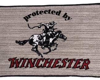 Protected By Winchester Welcome Mat