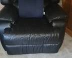 Black leather recliner - have 2 of these