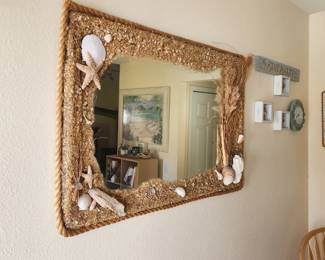 Custom made nautical mirror