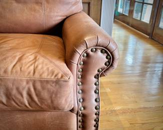 Bernhardt leather sofa