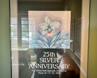 1984 Winter Park Sidewalk Festival poster