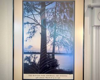 1983 Winter Park Sidewalk Festival poster