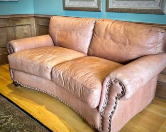 Bernhardt leather sofa