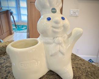 Pillsbury Doughboy utensil holder
