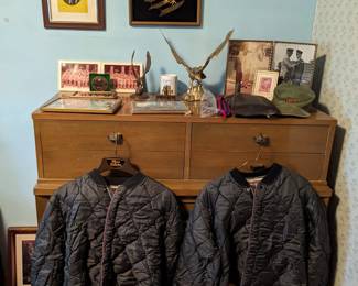 Military memorabilia.