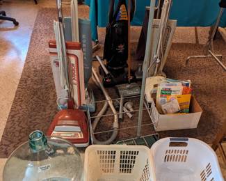 So many vintage vacuums. 