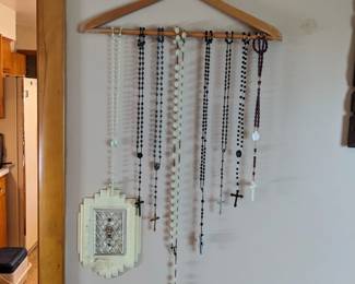 Rosaries. More added since picture.