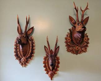 Incredible wood carvings.