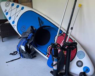 Cooyes 10'6" Wave Inflatable Stand Up Paddle Board (SUP)