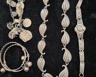 Antique sterling by jewel art.