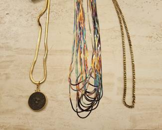 sterling and gold jewelry.