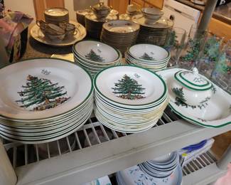 Spode christmas china selling individually or by set.