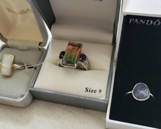 Pandora and Victoria Weick rings