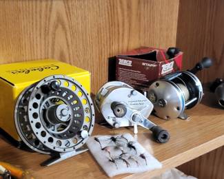 Fly reels and vintage Abu Garcia 