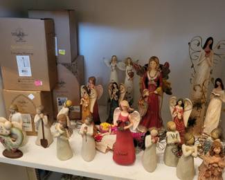 Willow tree and misc angels.