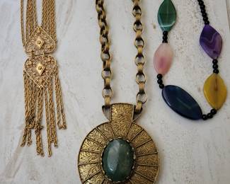 Lots of vintage costume jewelry (most not photographed yet).