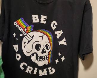 Vintage and weird T shirts.