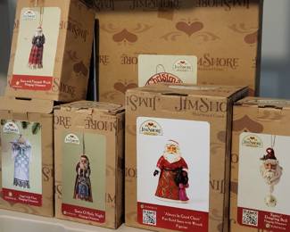 Lots of Jim shore christmas.