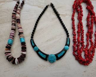 Jay King gemstone mine finds necklaces.
