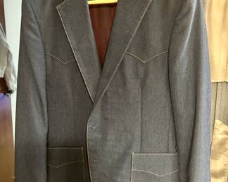 Mens denim coat