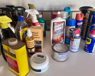 Cleaning supplies