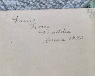 Vintage books from 1920