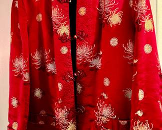 Chinese silk reversible jacket