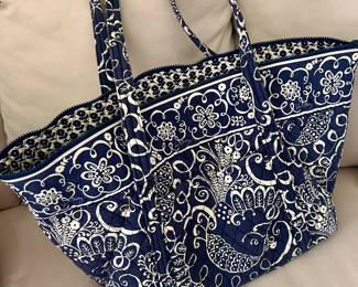 Large Vera Bradley tote bag